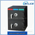 Three Drop Money Manager Pull Drawer Commercial Depository Safe Box